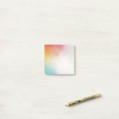 Leere Elegante Moderne Vorlage Abstrakt Art Post-it Klebezettel (Auf Schreibtisch)