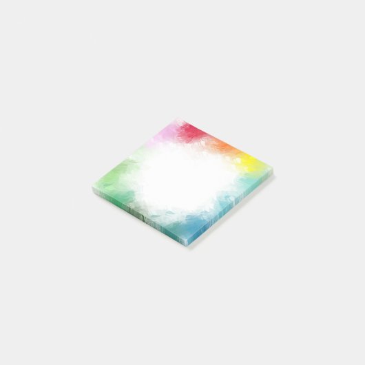 Leere Elegante Moderne Vorlage Custom Abstrakt Art Post-it Klebezettel (angewinkelt)