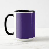 Leere erstellen Sie sich selbst - Violett Tasse (Links)