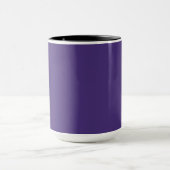 Leere erstellen Sie sich selbst - Violett Tasse (Zentrum)