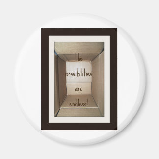 leere Faltschachtel2 Magnet
