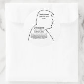 Leere Gefäße Aufkleber (Tasche)