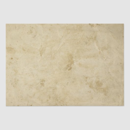 Leere gestanzte Pergament Beige Antiquitätenretro Seidenpapier (Vorderseite)