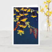 Leere Gruß-Karte "feenhafter Bell" Karte (Gelbe Blume)