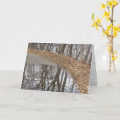 Leere Gruß-Karte Karte (Gelbe Blume)