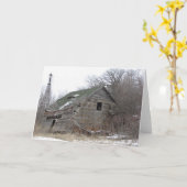 Leere Gruß-Karte Karte (Gelbe Blume)