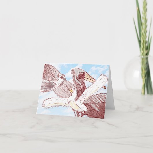 Leere Grußkarte Karte (Vorderseite)