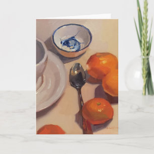 Leere Grußkarte, ursprüngliche Kunst durch Sarah Karte