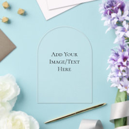 Leere Hochzeitsvorlagen | Elegant Anpassbar Acryleinladungen