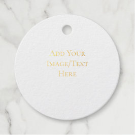 Leere Hochzeitsvorlagen | Elegant Anpassbar  Geschenkanhänger