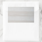 Leere Holzvorlage Trendy Elegant Design Nature Rechteckiger Aufkleber (Tasche)