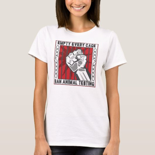 Leere jeden Käfig T-Shirt (Vorderseite)