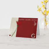 leere Karte (Gelbe Blume)