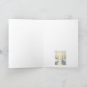 Leere Karte der Schneeszene (Innenseite)