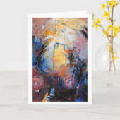 Leere Karte "Jakobs Leiter III " (Gelbe Blume)