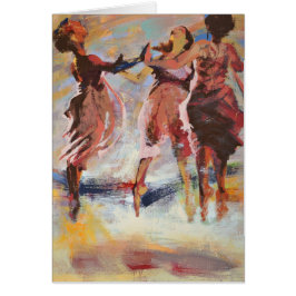 Leere Karte "jubeln "