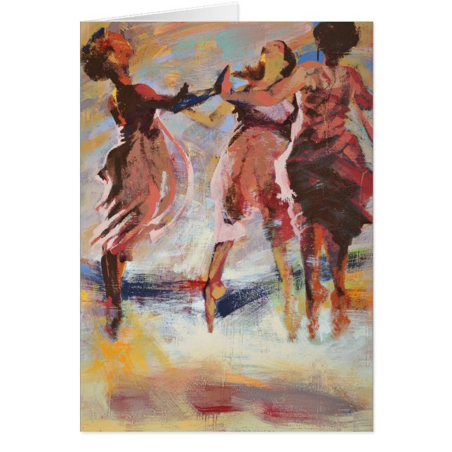 Leere Karte "jubeln " (Vorne)