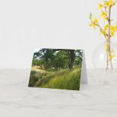 Leere Karte, landschaftlich Karte (Gelbe Blume)