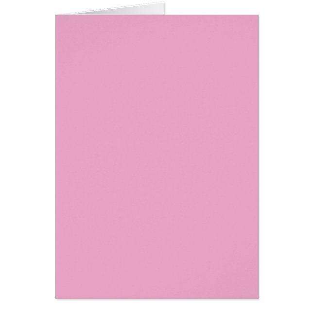Leere Karte mit pastellrosa Hintergrund (Vorne)