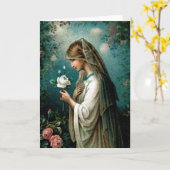 Leere Karte: Mystische Rose Karte (Gelbe Blume)