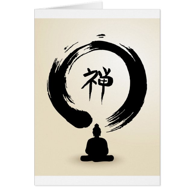 Leere Karten Zen-Buddhas (Vorne)