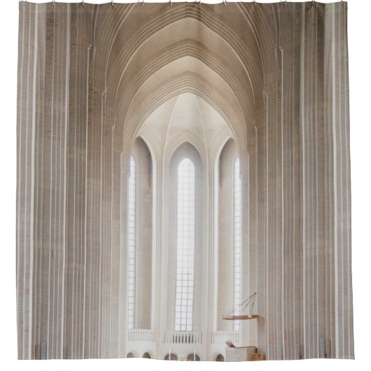 LEERE KATHEDRALE INNERHALB DUSCHVORHANG (Vorderseite)