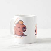 Leere Kopf Kapybara Kaffeetasse (Vorderseite Links)