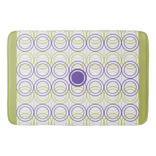 Leere Kreise Badematte (Vorderseite)