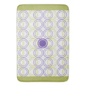 Leere Kreise Badematte (Vorderseite Vertikal)