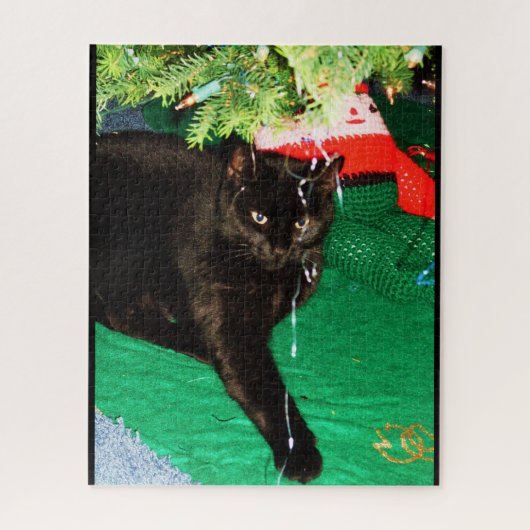 LEERE KRISTMAS AUS DER KATZE PUZZLE (Vertikal)