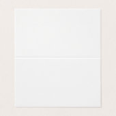 leere Leinwand gefaltete Geschäftskartenschablone Visitenkarten (Außenseite Aufgefaltet)