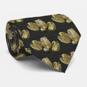 Leere Lily Seed Pods Krawatte (Gerollt)