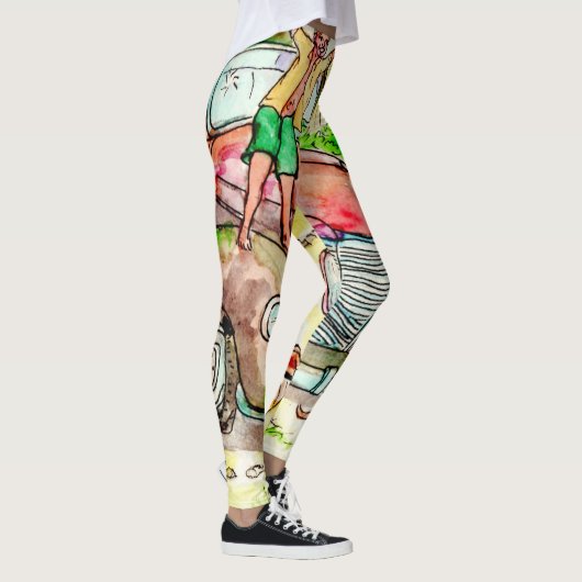 Leere Lose und alte rostige Autos - Leben auf dem Leggings (Rechts)