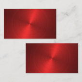 Leere Metallentwurfs-Visitenkarte Visitenkarte (Vorne/Hinten)