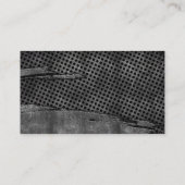 Leere Metallentwurfs-Visitenkarte Visitenkarte (Rückseite)