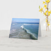 Leere Mitteilungskarten: Newport Beach Tide Karte (Gelbe Blume)