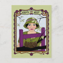 Leere Nest_A_ Postkarte