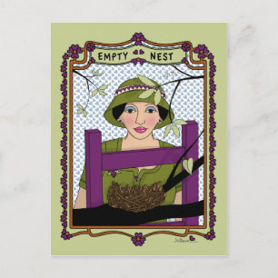 Leere Nest_A_ Postkarte