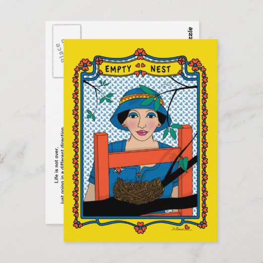 Leere Nest_B_ Postkarte (Vorne/Hinten)