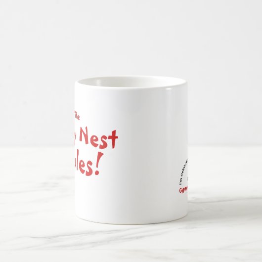 Leere Nest-Regeln! Kaffeetasse (Mittel)