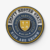 Leere Nester - Kinder sind Teller für Papierherste (Vorderseite)