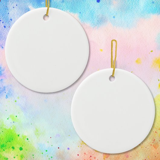 Leere Ornamente in BULK, IHREM FOTO oder IHREM TEX