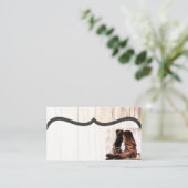 Leere Platzkarten Boots Country Rustic Western Wee (Stehend Vorderseite)