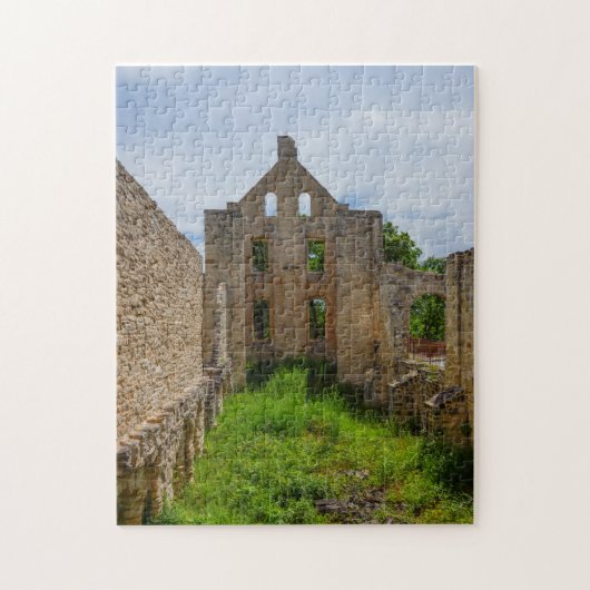 Leere Raum-Ruinen Puzzle (Vertikal)