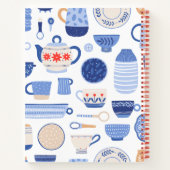 Leere Rezept Kochbuch schreiben Notizblock (Rückseite)