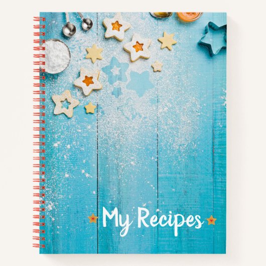 Leere Rezept Kochbuch schreiben Notizblock (Vorderseite)