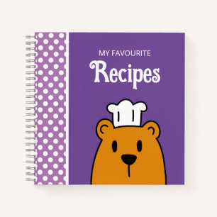 Leere Rezept Kochbuch schreiben Notizblock