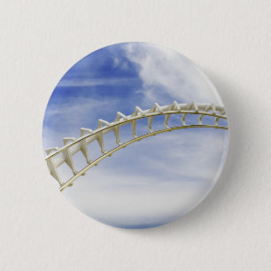 Leere Rollen-Untersetzerbahnen Button