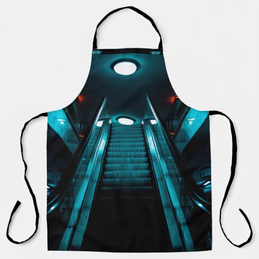 LEERE ROLLtreppe Schürze (Vorderseite)