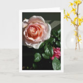 Leere Rosen-Karte #2 Karte (Gelbe Blume)